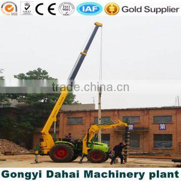 power pole setting machine