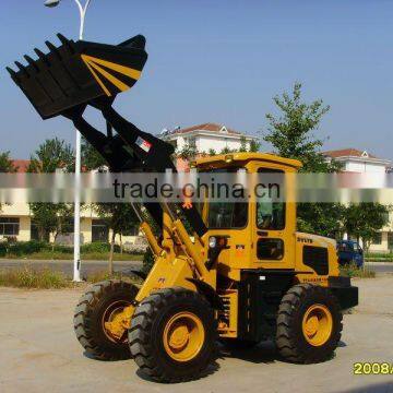 ZL16 wheel loader with grapple fork (CE-mark)