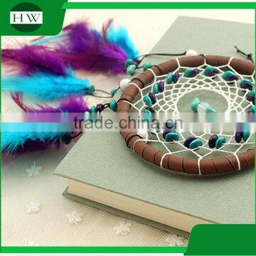Promotional Christmas Gift Ornament Wall Hanging Home Room Decoration Feather Indian Dream Catcher Supplies photo-5