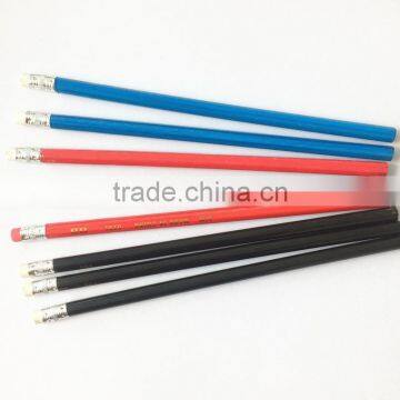 HB Wooden Pencils, 7 Inch Black Lead Pencil With Eraser
