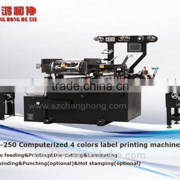CH-250 food packaging label printingmachine