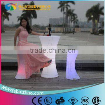 led banquet table and chairs