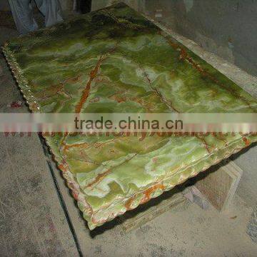 PAKISTAN NATURAL GOOD SALE ONYX TABLES COLLECTION