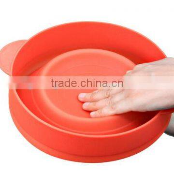 Collapsible Silicone Popcorn Popper,Microwaveable Silicone Popcorn Bucket photo-5