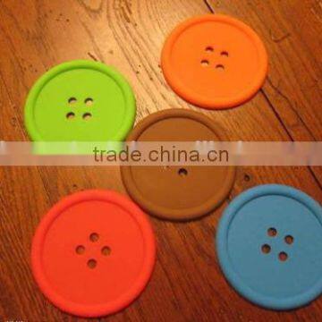Silicone Fastener Coaster,fastener Cup Coaster for Home photo-6