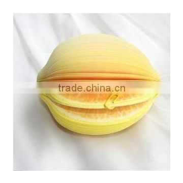 A094 wholesale 3D promotional shape lemon fruit memo pad