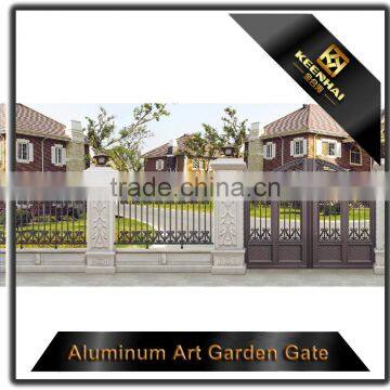 Modern Garden Decoration Powder Coated Aluminum Villa Garden Main Gate Design
