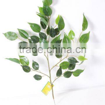 SJ070915 Artificial foliage tree branch leaf artificial ficus hanging tree leave