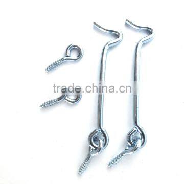 Easy Installation Heavy Safety Hook With Screw Eye, Zinc Plated photo-4