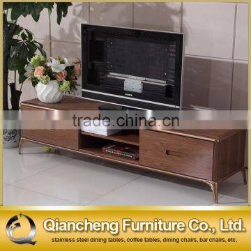 High Classical Modern Wooden tv Stand With Drawers photo-3
