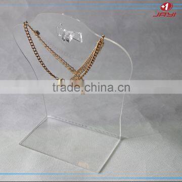 China Factory Acrylic Necklace Earring Stand Holder Display Case photo-5