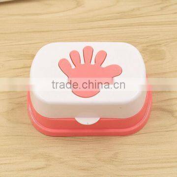 New Design Product Plastic Cartoon Soap Box Bathroom Soap Box Soap Dish Plastic photo-3