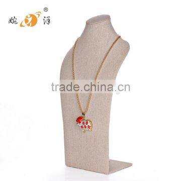High Quality Standard fashion jewelry acrylic necklace display bust