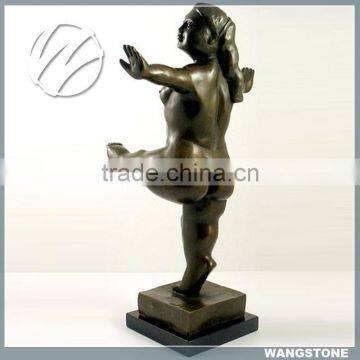 Life Size Dancing Girl Bronze Sculpture photo-6