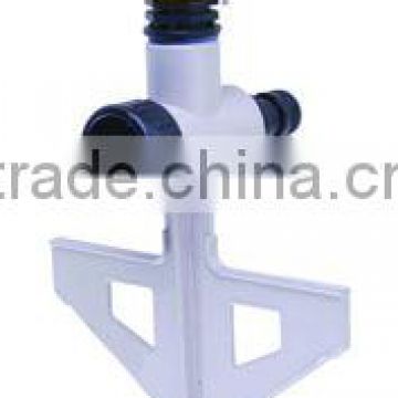 garden plastic spray spinkler with zinc spike 24 meter diameter