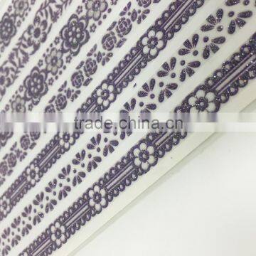 Glitter Laced Border, Follower Laced Border Sticker, Lace Border Sticker in Put photo-5