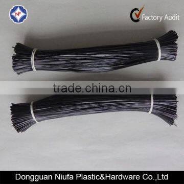 Black Plastic Wireless Twist Tie for Electric Wire Packaging photo-3