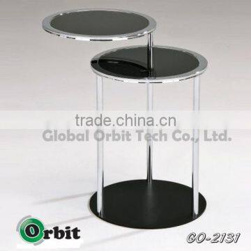 Hot Selling Round Living Room Furniture Glass Tea Table, Modern Coffee Table
