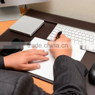 Computer Desk Pad-stylish Mat Cover Provides Perfect Writing Surface- Made of Leather for Mouse and Keyboard photo-2