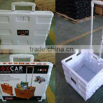 plastic foldable trolley