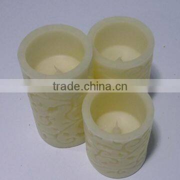 High Quality Carved LED Candle Set photo-2
