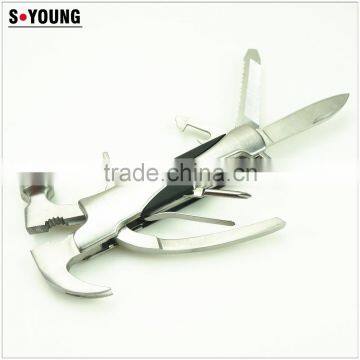 91020 6 Inch Multi Tool Stainless Steel Hammer Multifunction Foldable Portable Combination Tool Clam photo-3