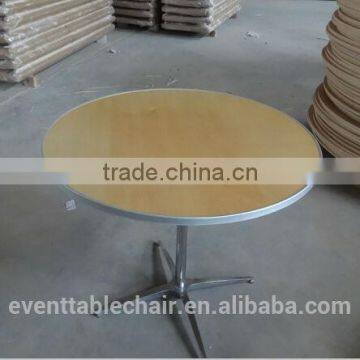 hotel Plywood Banquet cocktail Folding Table for wedding party