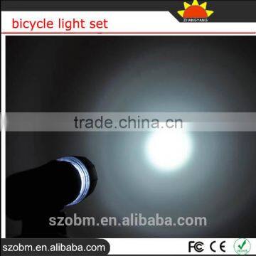 Wholesale Bicycle 1W White Front Bike Light 5 LED Red Rear Tail Lights Bicycle Light Set photo-6