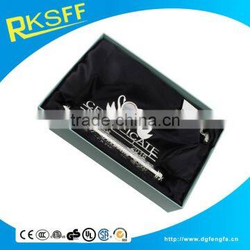 Lovely Swan Shape Wedding Cheap Certificate Holders With Silver Color photo-5