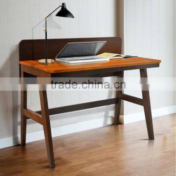 Writing Desk Vintage Style Solid Teak wood Medium Brown Color