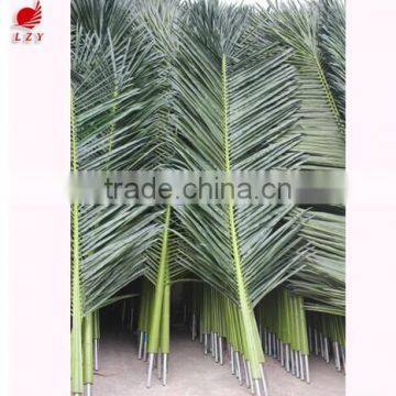 Foliage Stems with artificial big green leaves artificial palm tree leaves