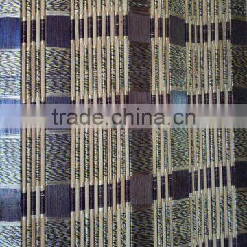 India printed roller bamboo blind