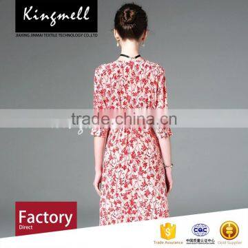 Custom Digital Printing Vivid Color Silk Fabric Wholesale Fabric photo-3