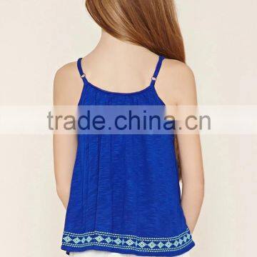 Girls Slub Knit Cami Children Clothing HST8057 photo-5