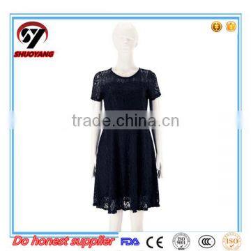 Hot Sell on Amazon High Quality Lace Casual Dresses