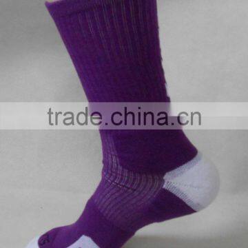 cheap high quality hot sale men's half terry sport socks