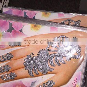 HAND Crystal Sticker TATTOO Carnival photo-2