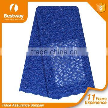 Heavy Lace Swiss Cotton Lace With Embriodery SL0402-6 photo-3