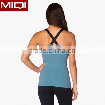 Factory direct sale New arrival custom made 2017 Fashion plain gym tank tops