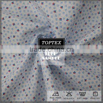 In China Best Quality Calico Fabrics Cotton Slub Printed Fabric photo-3