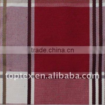 100% cotton yarn dyed plaid fabric