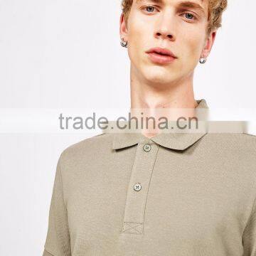 MGOO OEM Fit Plain Polo Shirt Handsome Man's Polo Shirt Custom Colors 100% Cotton Polo Shirts photo-3