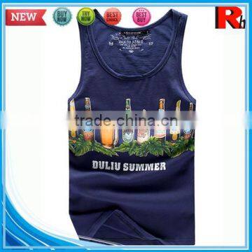  china custom wholesale racer back men tank tops in bulk