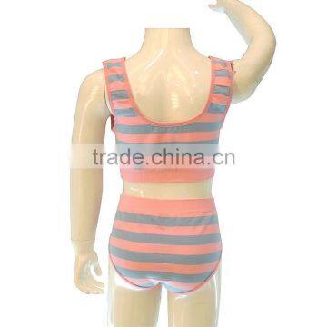 Hot Sale Kid's Underwear Seamless Girl's Underwear Girl's Camisole and Boxer Sets photo-3