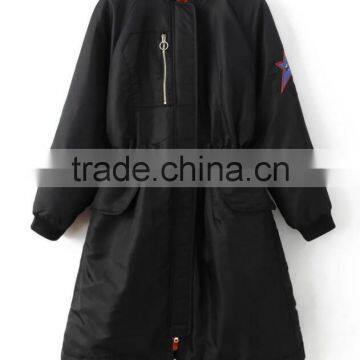 Runwaylover EY1053C Army Green Women Padded Winter Parka Jacket Parka Coat photo-2