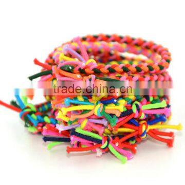 Candy Color Elastic Braid Hairbands photo-4