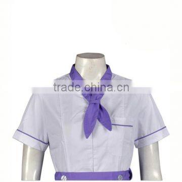 ISO9001 BSCI 2015 OEM Design Wholesale Hospital Uniform Lab Coat Nurse Uniform Dress photo-6