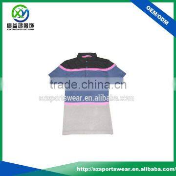 Color Combinations Eco-friendly Bamboo fabric golf polo t shirts wholesale