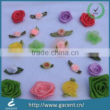 Wholesale Decoration Accessories Colorful Stain Ribbon Bows With Multicolors photo-2