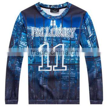 Long Sleeve T Shirt With 3D Full Printing for Wholesale photo-3